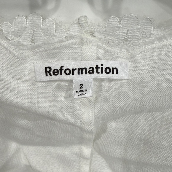 Reformation NEW Anabella Linen Button-Up Top - Picture 9 of 9